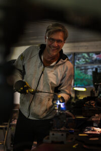 Man in a workshop
